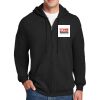 90/10 cotton/poly PrintPro® Cotton Full Zip Hooded Sweatshirt Thumbnail