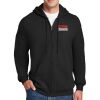 90/10 cotton/poly PrintPro® Cotton Full Zip Hooded Sweatshirt Thumbnail