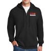 90/10 cotton/poly PrintPro® Cotton Full Zip Hooded Sweatshirt Thumbnail