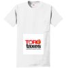 Authentic 100% Cotton T Shirt with Pocket Thumbnail