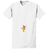 Authentic 100% Cotton T Shirt with Pocket Thumbnail