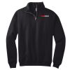 8-ounce, 50/50 cotton/poly NuBlend® 1/4 Zip Sweatshirt Thumbnail