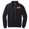 8-ounce, 50/50 cotton/poly NuBlend® 1/4 Zip Sweatshirt Thumbnail