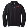 8-ounce, 50/50 cotton/poly NuBlend® 1/4 Zip Sweatshirt Thumbnail