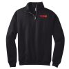 8-ounce, 50/50 cotton/poly NuBlend® 1/4 Zip Sweatshirt Thumbnail